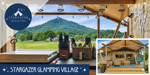 Stargazer Glamping Village: Click to visit website.