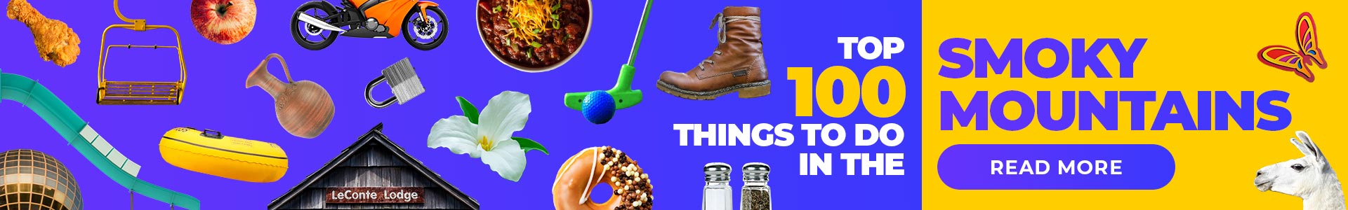 Top 100 things to do in the Smoky Mountains