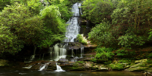 Tom Branch Falls in Deep Creek, NC Tom Branch Falls in Deep Creek, NC