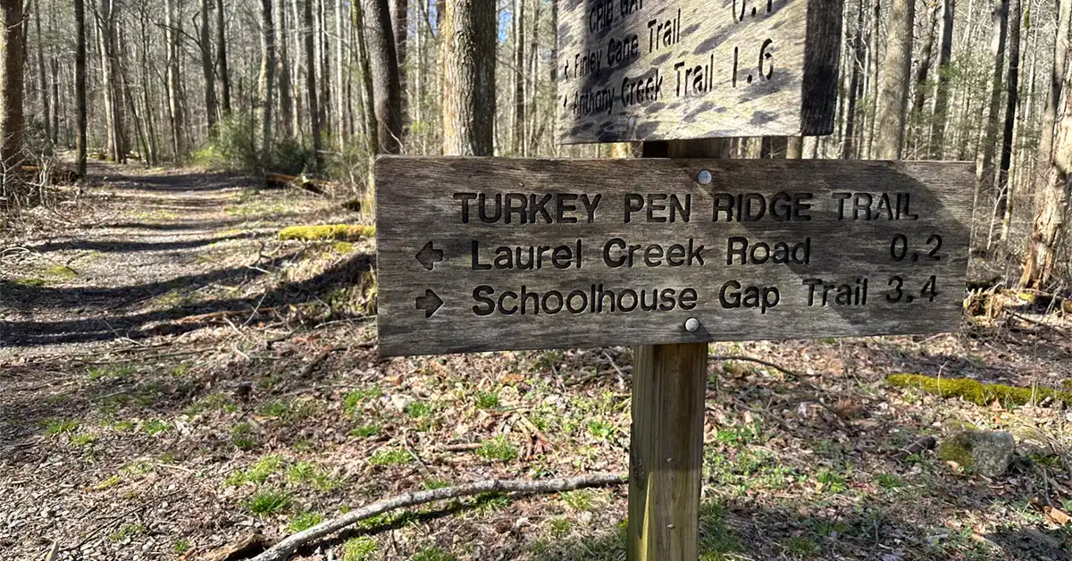 Turkeypen Ridge Trail Turkeypen Ridge Trail