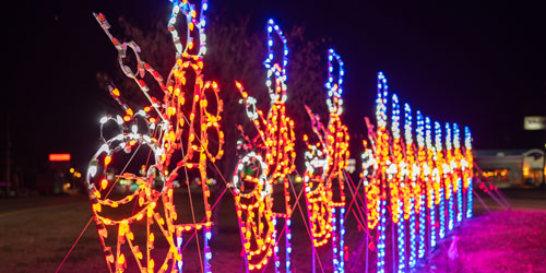 Guide to Winterfest Light Displays: Click to visit page.