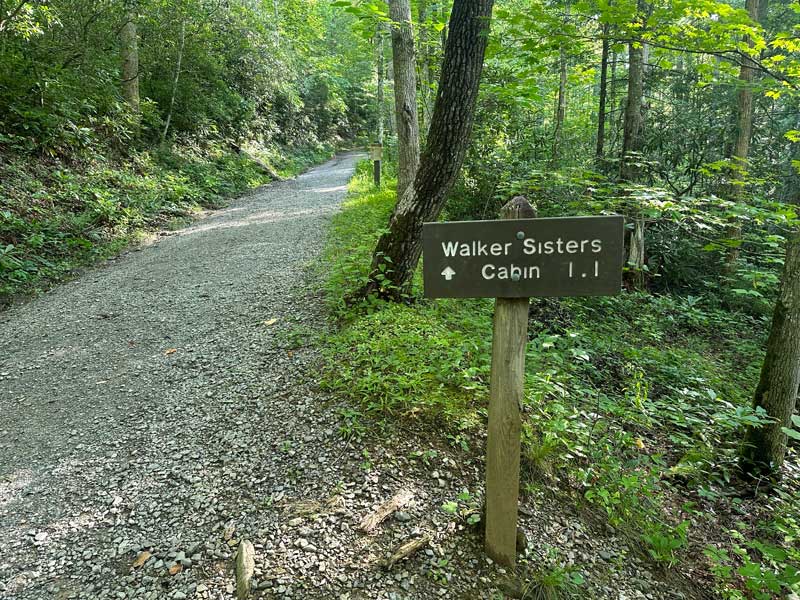 Little Brier Gap Trail (Walker Sisters Cabin)